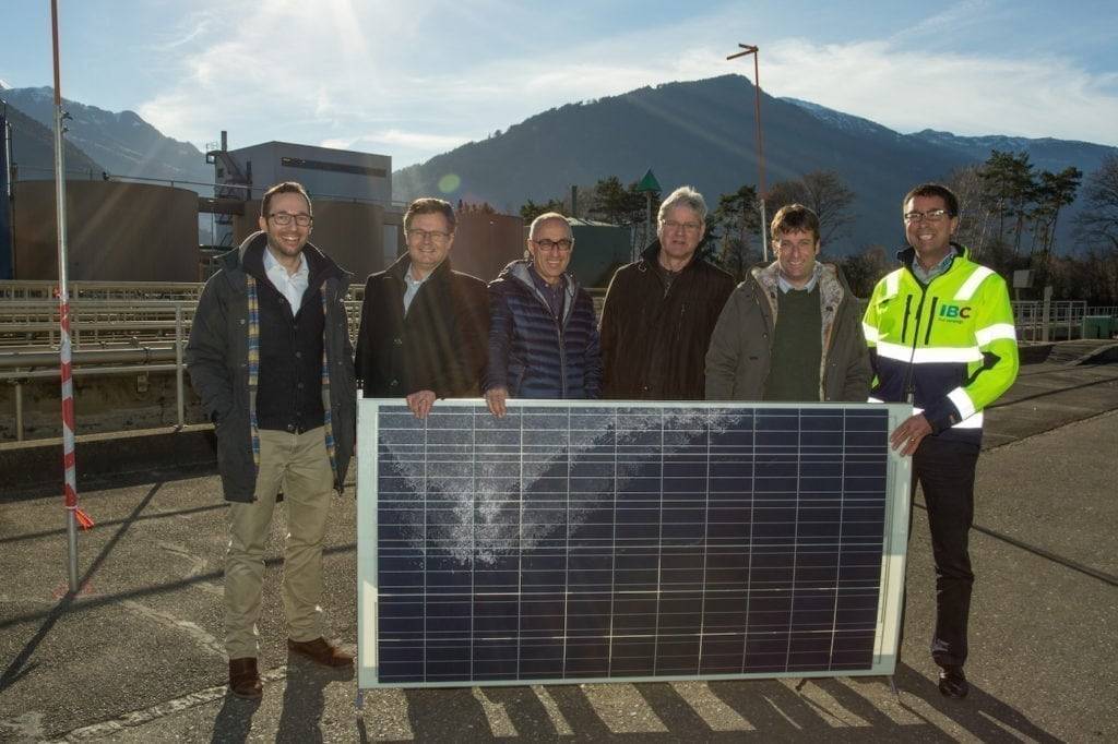Spatenstich der IBC für einzigartiges Solarprojekt
