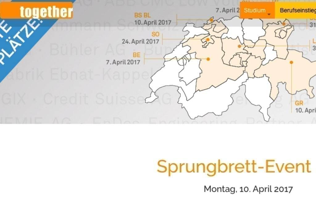 Sprungbrett-Event für den Nachwuchs