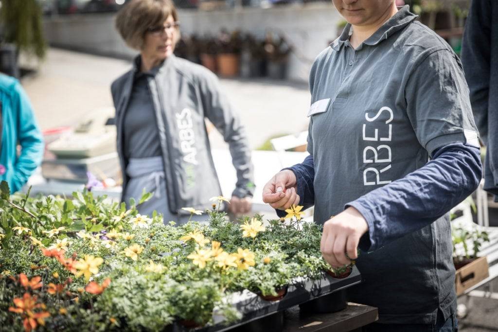 Frühlingsmarkt im ARBES-Lädali