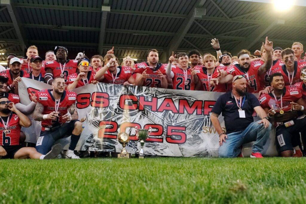 Broncos bleiben die Könige im Schweizer Football