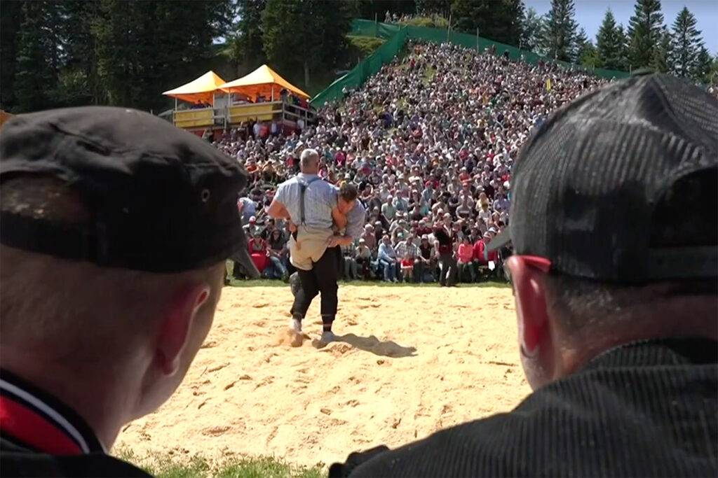Starker Orlik am Rigi Schwinget Zweiter