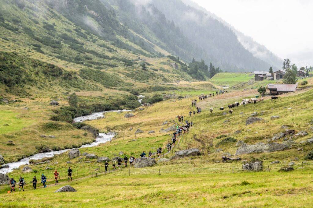 Extreme Wetterbedingungen am Davos X-Trails
