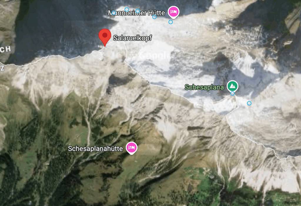 Bergunfall am Salaruelkopf