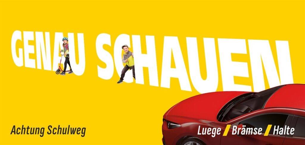 Und wieder heisst es: «Luaga, losa, laufa!»