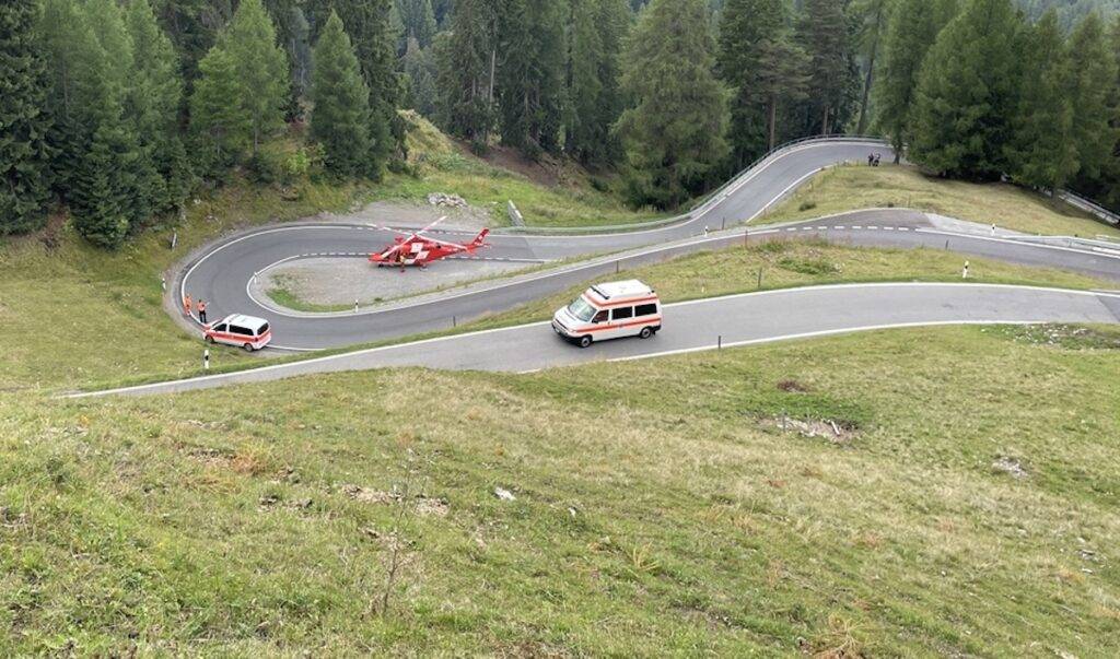 Motorradfahrer im Val Müstair verletzt