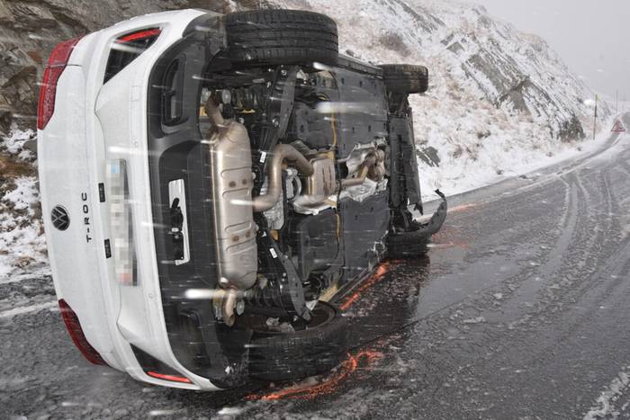 19-Jähriger verunfallte am Splügenpass mit Sommerreifen