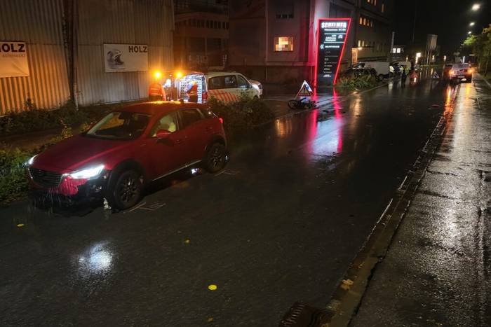 Radfahrerin bei Unfall in Chur schwer verletzt