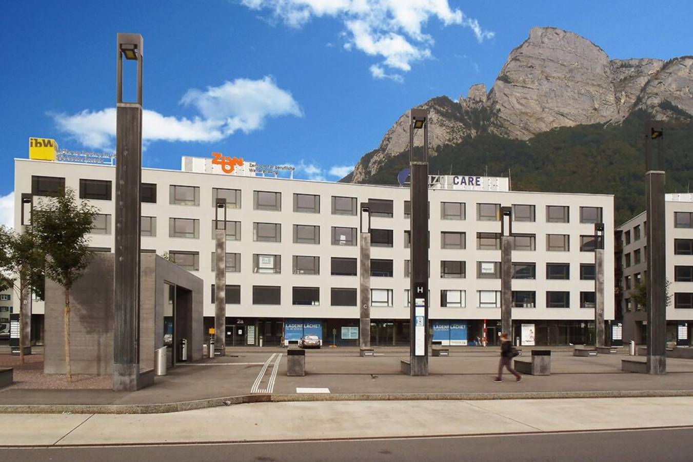 Bahnhofpark Sargans wird zum Hotspot der Höheren Berufsbildung