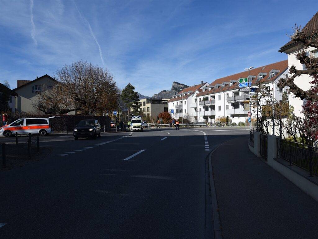 Kollision zwischen Auto und Fahrrad