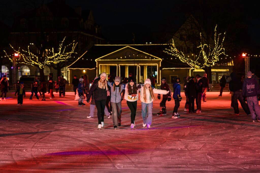 Am Samstag öffnet das Quader-Eisfeld!