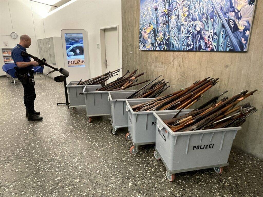 Erfolgreiche Waffenrückgabeaktion