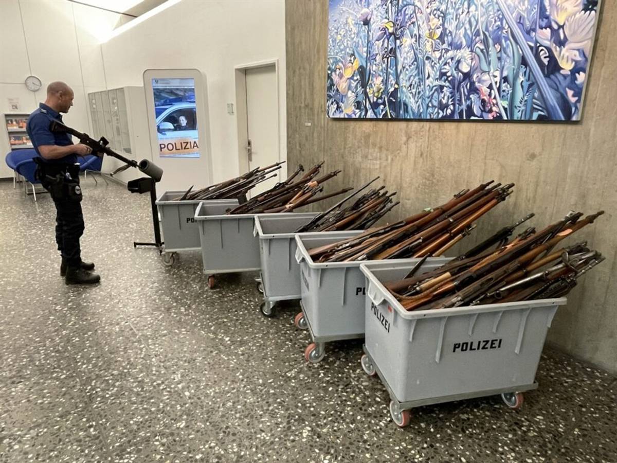 Erfolgreiche Waffenrückgabeaktion