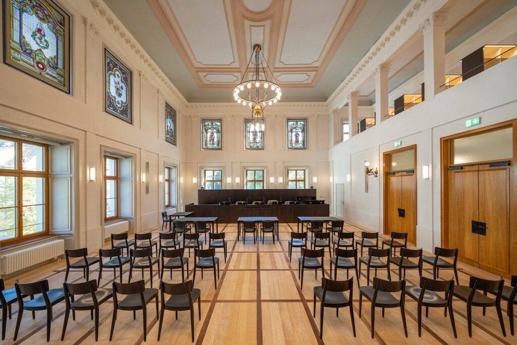 Das Obergericht hat jetzt ins Staatsgebäude gezügelt