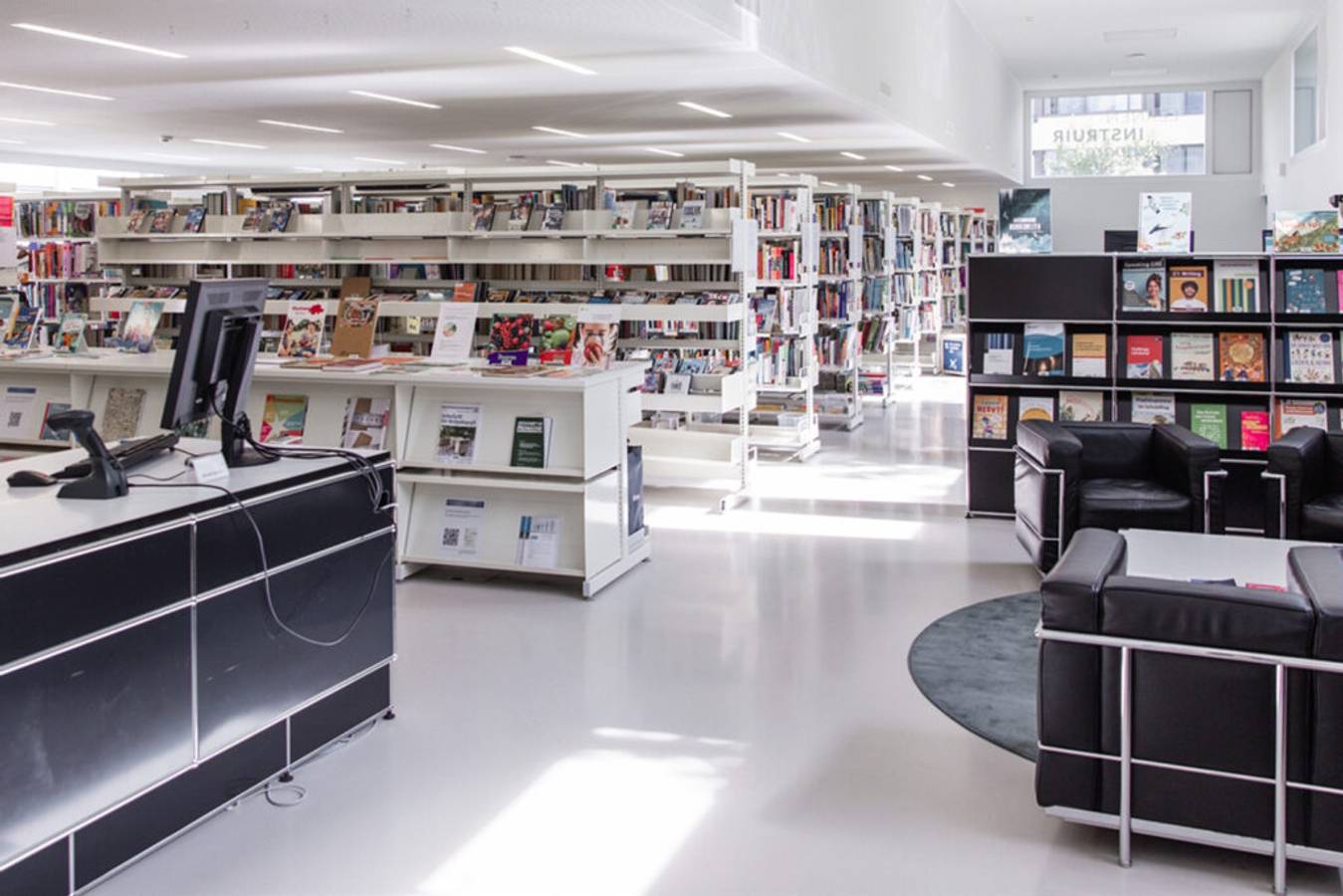 Bibliothek wird erneuert