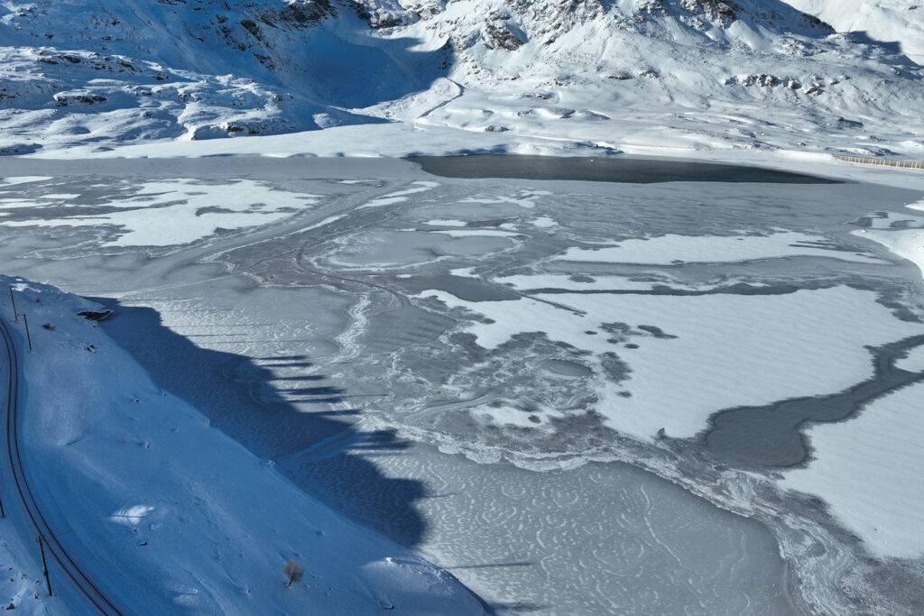 Mann im Lago Bianco eingebrochen