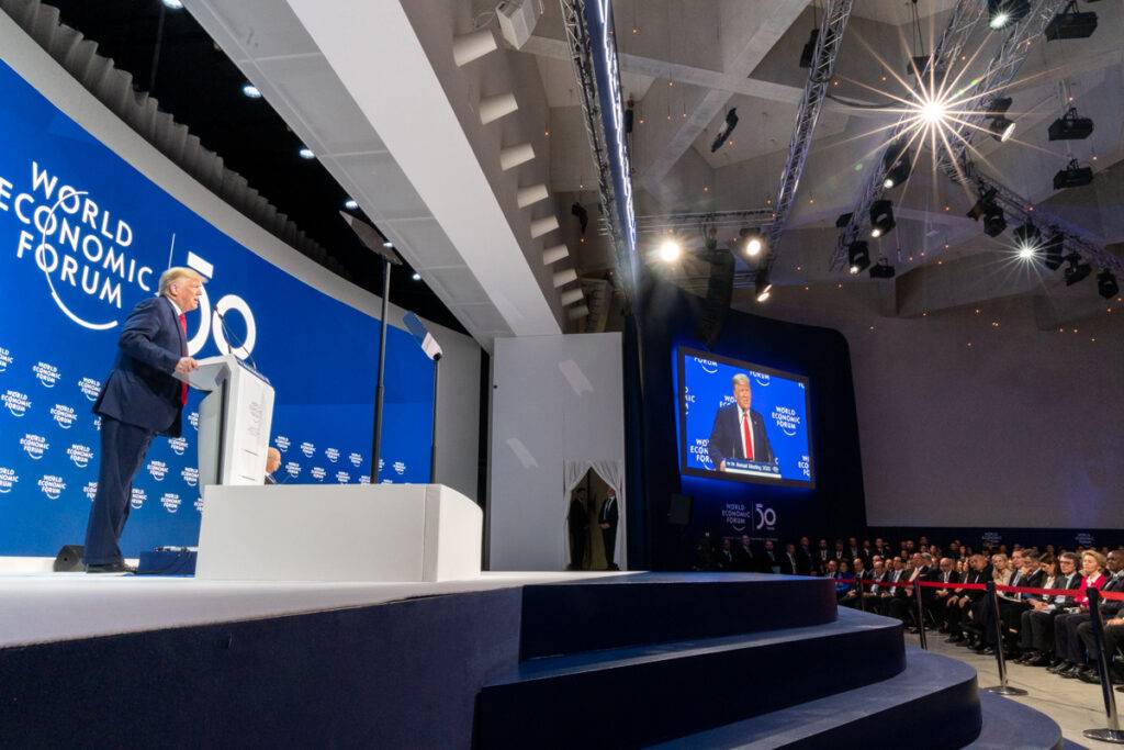 Davos als Bühne für den Streit um Grönland