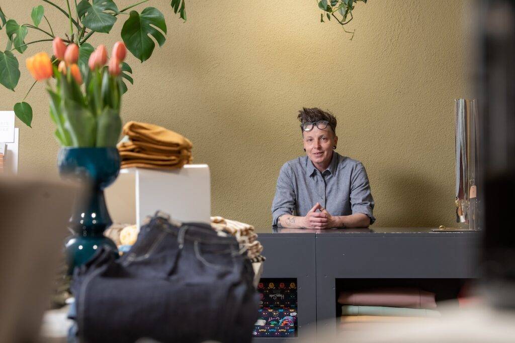 Jackie Cavegn erhält den Schparz-Orden