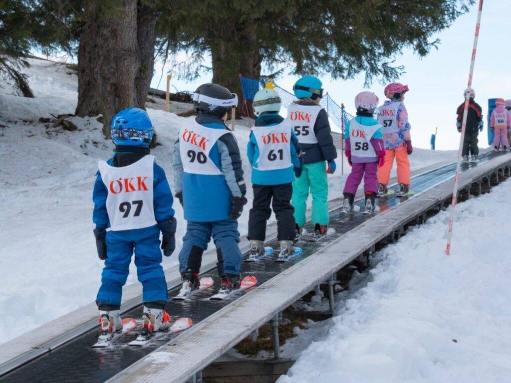Kindergartenskiwochen waren ein Erfolg