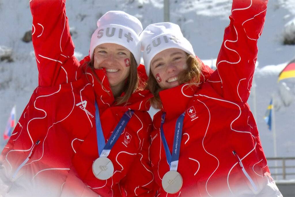 Nun hat auch Graubünden eine Medaille – Nadja Kälin läuft zu Olympia-Silber