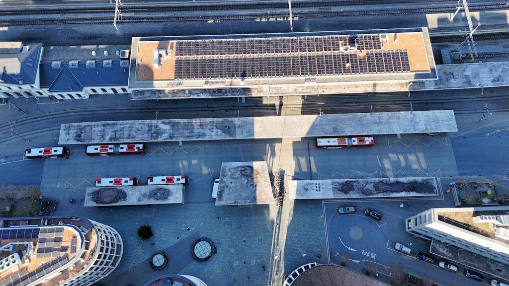 Bahnhofplatz Chur wird behindertengerecht umgebaut