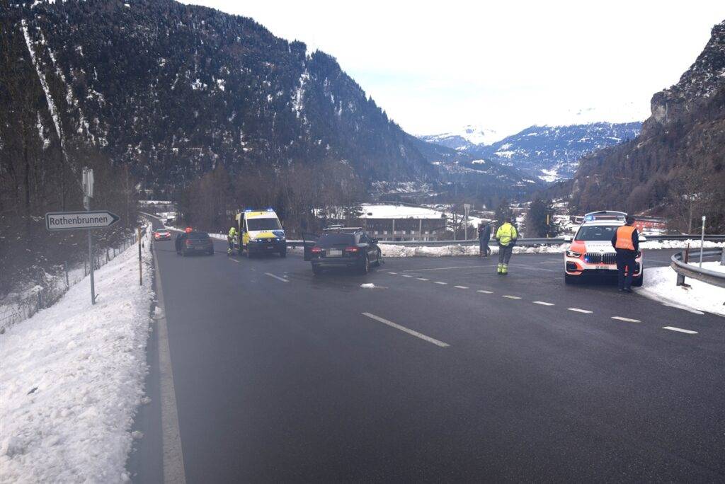 Heftige Kollision fordert eine Verletzte