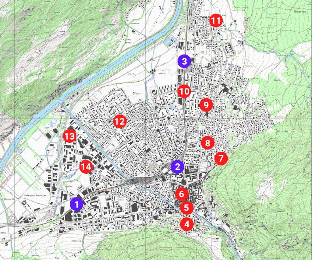 Die Churer Baustellen 2026